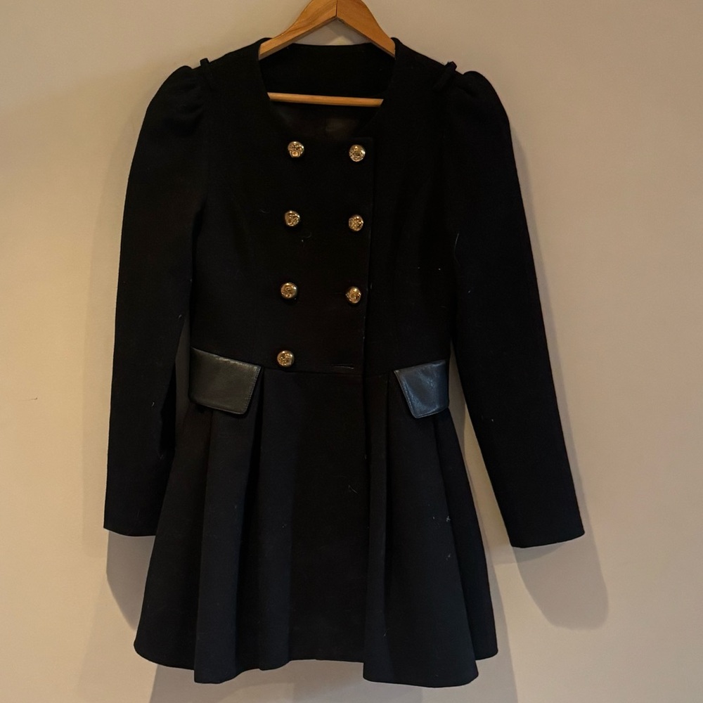 Women's Double Breasted Military Jacket